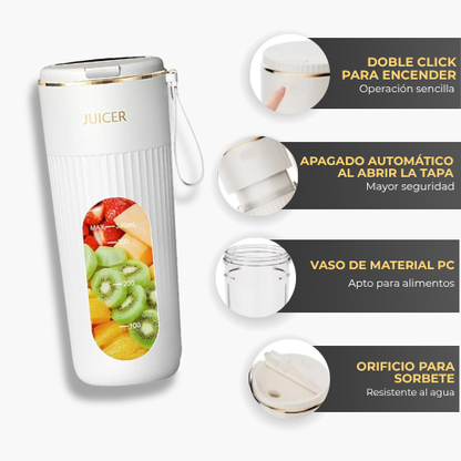 VitaJuicer Portátil (340ml) – Tu batido en 30 s, donde estés